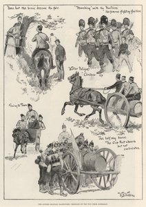 Le manovre militari autunnali, schizzi sulla strada da Aldershot